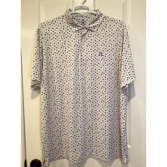 Rhoback Other - Rhoback Polo Shirt Mens 3XL "The Paw Print" Performance Stretch Golf XXXL
